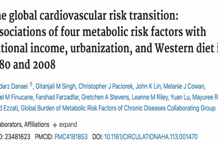 生活習慣病は低所得国でも増加しているという報告に絡んでみました（怒）