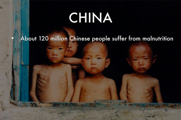中国の子供の死因の1位はなんと⋯栄養失調（涙）