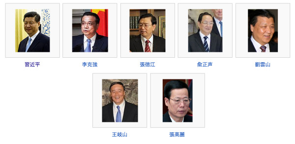 中国共産党幹部の頭髪