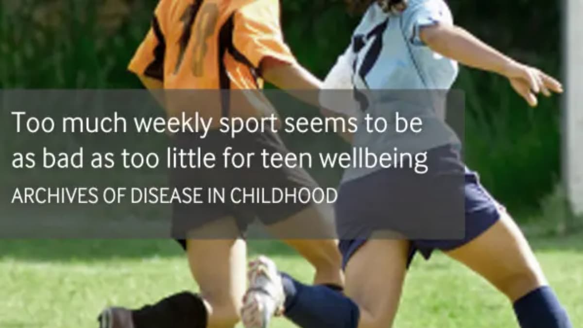 オリンピック精神に反するけど、スポーツは精神面に悪影響を及ぼす可能性があるという説