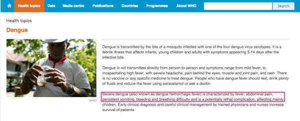 WHO___Dengue