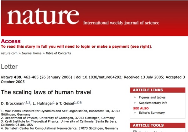 Access___The_scaling_laws_of_human_travel___Nature