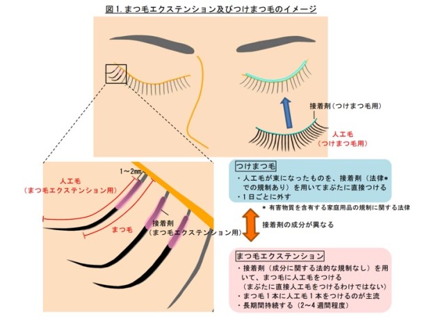 まつげエクステ セルフ方式の落とし穴 逆に危険じゃないの 失明のリスクも 院長ブログ 五本木クリニック