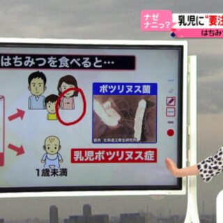 はちみつで乳児が死亡–日テレNEWS