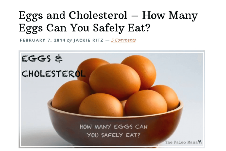 「卵は無制限に食べて良い」と無責任に素人ライターは言うれけど⋯。