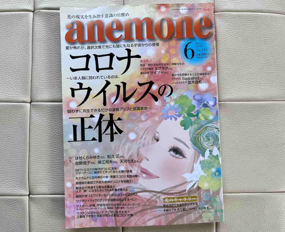 スピリチュアル系トンデモ本「anemone」