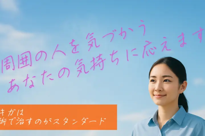 ミラドライと剪除法、どちらが本当に自分に合う？当院が“剪除法”にこだわる理由と、ワキガ治療の真実