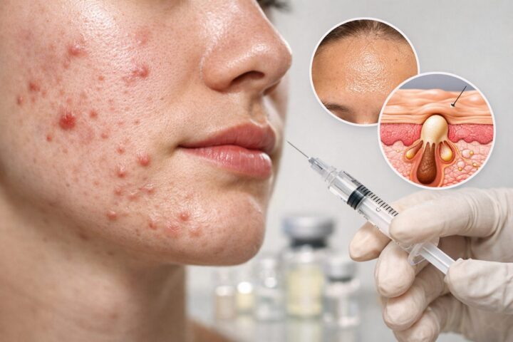 【医師が解説】ニキビ治療・ニキビ跡治療としてのマイクロボトックス